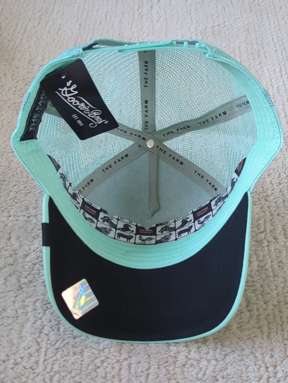 Goorin Bros Frenchie Dog Animal Farm Snapback Trucker Hat
